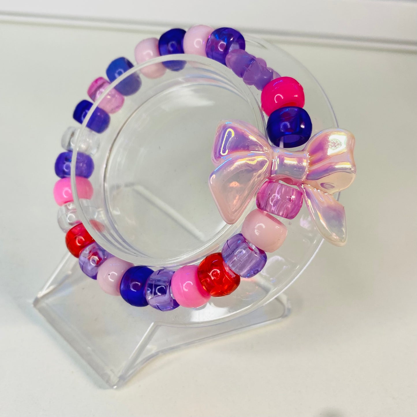 Iridescent Pink Bow
