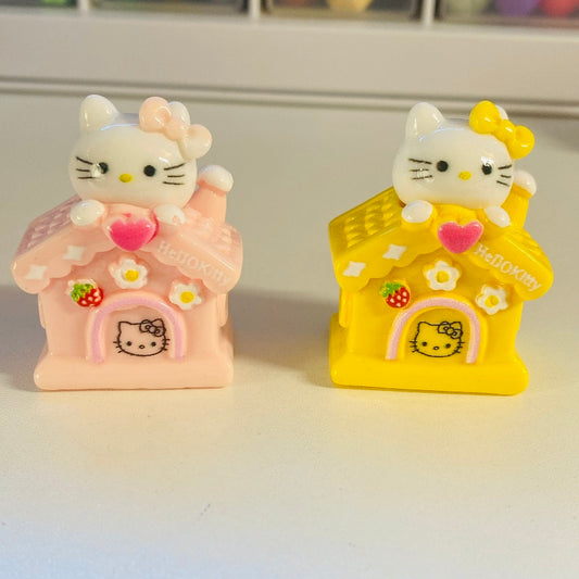 3D House Resin Statues