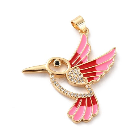 Real 18K Gold Plated, Bird Charm