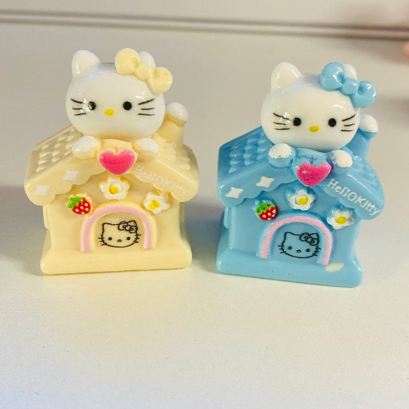 3D House Resin Statues