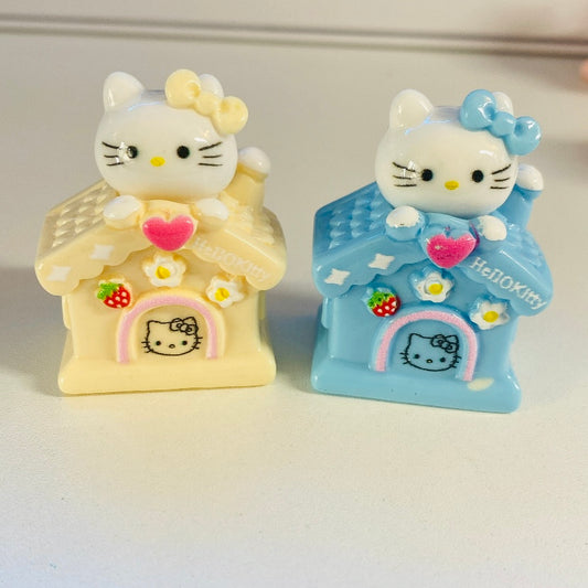 3D House Resin Statues