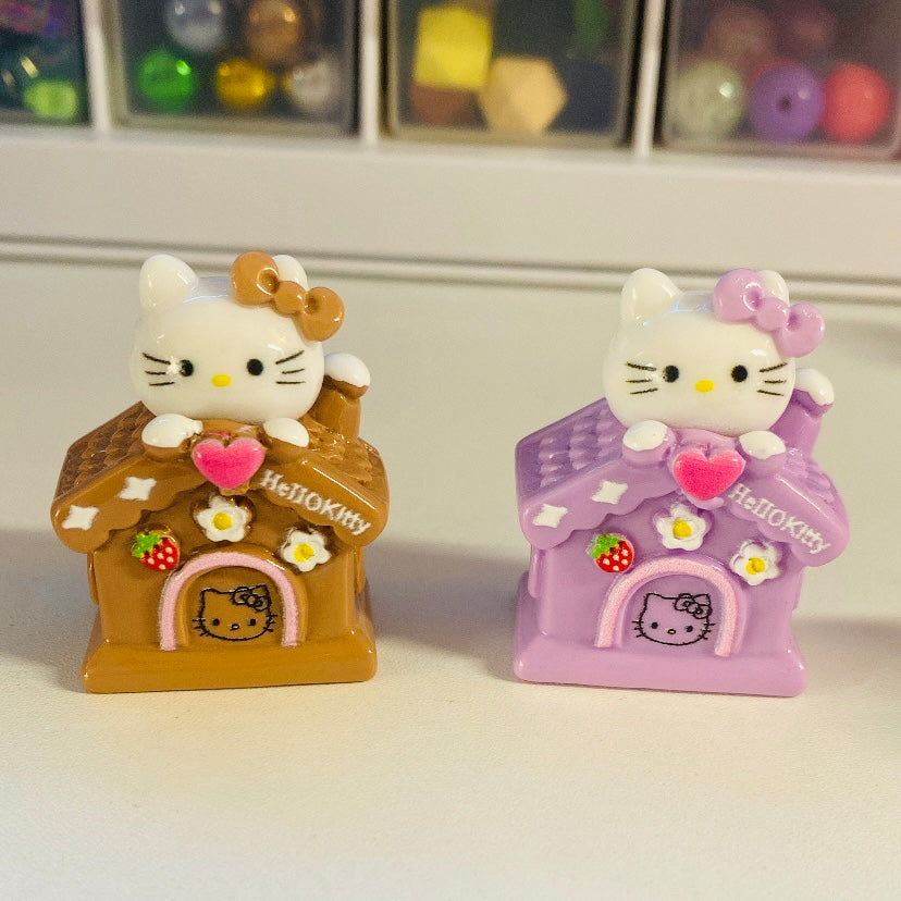 3D House Resin Statues
