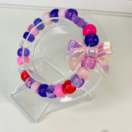 Iridescent Pink Bow