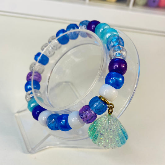 Sea Shell, Stretchy Bracelet